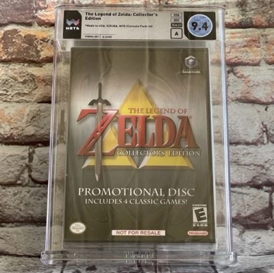 The Legend of Zelda - Collector's Edition (Nintendo GameCube, 2003) Graded 9.4 - Image 1 of 4