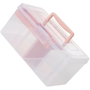 Storage Box Bin with Lid Multipurpose Container Clear Containers - Picture 1 of 10