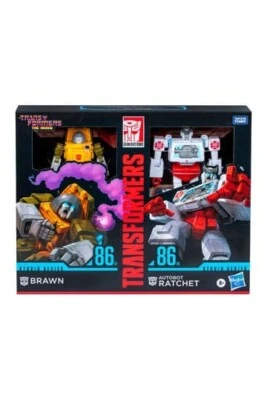 HASBRO The Transformers The Movie Studio Series 86 2-Pack Brawn e Ratchet - Immagine 1 di 4