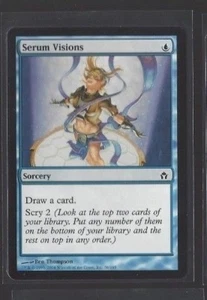 Magic the Gathering MTG Serum Visions x 4 Playset Fifth Dawn Slightly Played - Picture 1 of 1