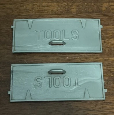 De Colección Marx Big Bruiser Servicio Carretera Remolque Caja Herramientas Cubierta Tapas Accesorios Foto 1 de 2