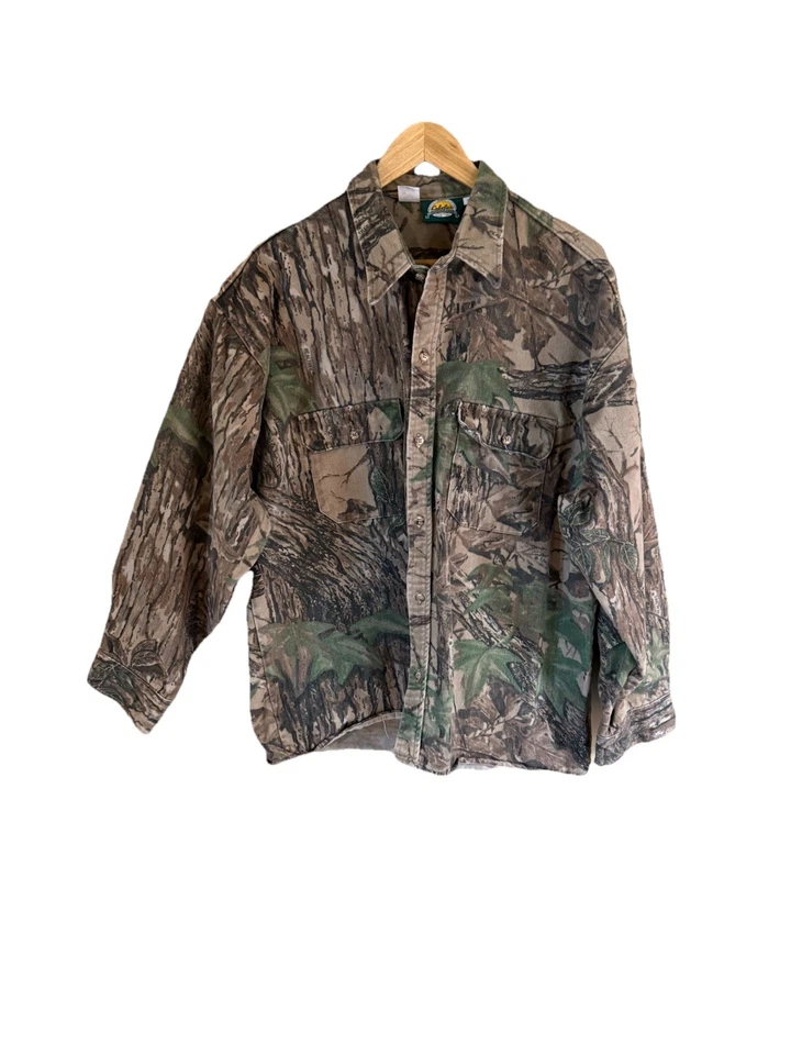 Cabela Camo Hunting Heavyweight Shirt Jacket Size XL - Image 1 of 4