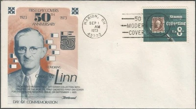 Scott 1474 FDC - 8 cent - 1973 - Stamp Collecting - First Day Covers - Image 1 of 2