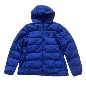 Abrigo chaqueta acolchada de invierno Adidas para mujer azul real talla XL - Imagen 1 de 6