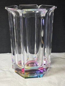 XL Rainbow Lucite Regal Wine Cooler/Vaso di William Bounds 9,75”H x 7”W - Foto 1 di 12