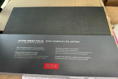 Tumi Aston Wrap Folio Case for Microsoft Surface Pro 3 & Pro 4 - Image 1 of 2