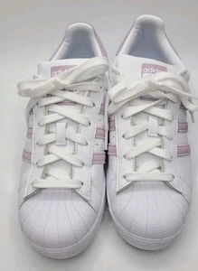 Adidas Original Superstar Size 7 Women’s Lavender - Worn TWICE - Picture 1 of 7