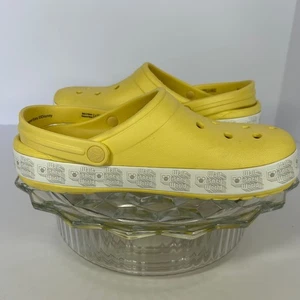 Zoccoli Crocs Walt Disney World giallo scarpe comode taglia 7 donna - Foto 1 di 8