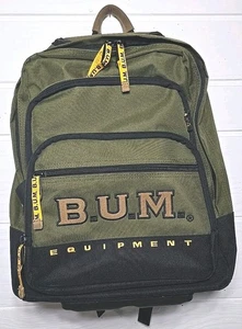 BUM Equipment Rollrucksack oliv army grün Vintage B U M Reisetasche Gepäck - Bild 1 von 15