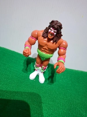 WWF Wrestling ULTIMATE WARRIOR HASBRO Titan Sports VINTAGE anni '90 MOSSA OK - Immagine 1 di 4