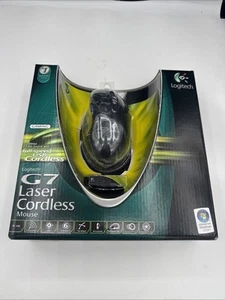 Logitech G7 Gaming Laser Cordless Mouse with USB Receiver (931375-0403) SEALED - Afbeelding 1 van 8