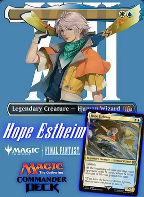 Hope Estheim EDH Commander Deck, Azorius Lifegain Mill! - Image 1 of 4