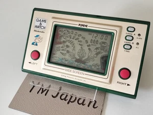 Nintendo PP-23 Popeye Wide Screen Game and Watch 1983 Japan Tested Works Vintege - Picture 1 of 14