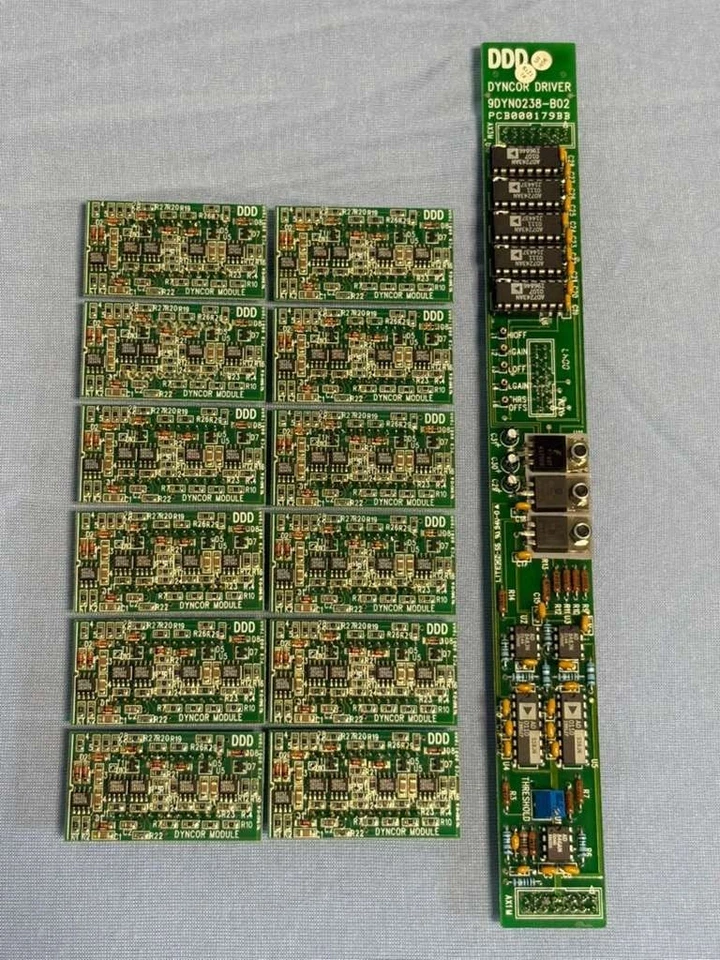12 Pcs GE DDD Dyncor Module PCA000178_01 w/ 1 Pcs Drive Module for Millenium MG - Image 1 of 4
