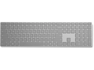 Teclado inalámbrico - Microsoft WS2-00012 Surface, Bluetooth 4.0, Plata - Imagen 1 de 8