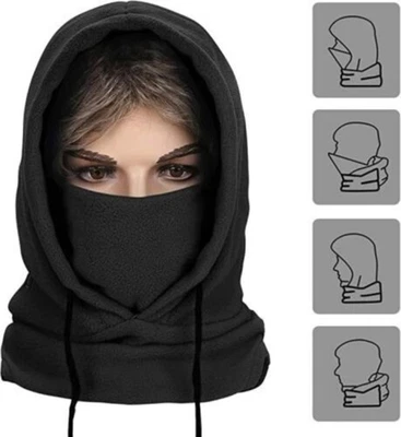 Winter Sturmhaube Fleece Balaclava Kopfbedeckung Ski Maske Winddicht Mütze Neu - Bild 1 von 4