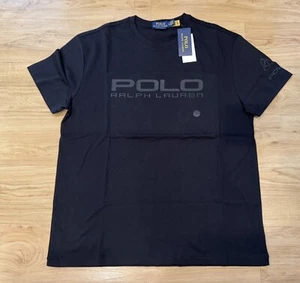 Polo Ralph Lauren Men's Classic Fit Embossed Logo T-Shirt Tee Black NWT S-XXL - Picture 1 of 6