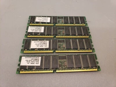 Sun OEM Original 370-6039 Memory Kit 512MB x4 (2GB total) PC2100R DDR-266 - Image 1 of 3