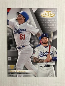 ALEX VERDUGO 2018 Topps Gold Label Class 3 VARIATION SP JUMBO 5x7 RC 05/49! - Picture 1 of 3