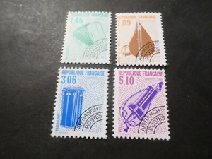 Francia 1990 Sellos Matasellados 206/209 ,Instrumentos Música, VF MNH Stamps - Imagen 1 de 1