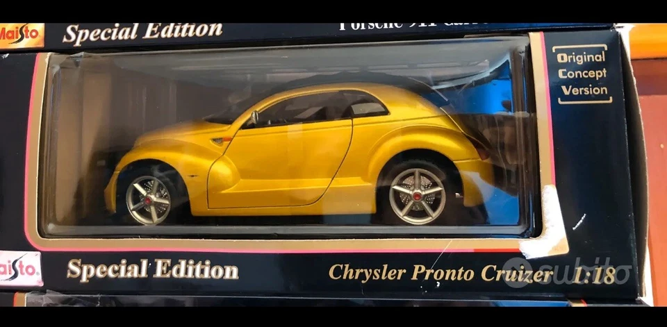 TA905 MAISTO 1/18 CHRYSLER PRONTO CRUIZER ORIGINAL CONCEPT VERSION Ref 31870 - Immagine 1 di 1