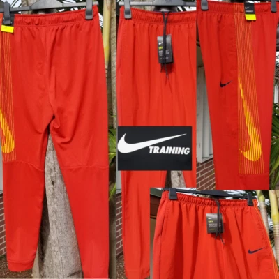 🆕 SZ MEDIUM UNIQUE RARE🔥 Nike Men's Soccer or Training Pants Red AQ0457-622 - Image 1 of 4