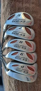 golf EX 200 EX200 POWER BILT hybrid iron senior woman set RIGHT H 6 clubs... - Picture 1 of 8
