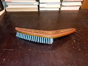 Vintage Genuine Kangaroo & Wooden Boomerang Brush Rare & Cool Collectable! - Picture 1 of 12