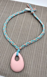 T-Shirt Necklace, Stim Toy, Adult Chewelry, Fidget Necklace, Sensory Necklace, S - Picture 1 of 3