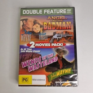 Angel and the Badman + Winds of the Wasteland DVD, PAL Regions 0, New & Sealed - Picture 1 of 2