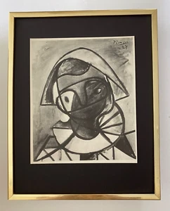 PABLO PICASSO | Vintage 1940 Signed Print | Ltd. Ed | Framed - Picture 1 of 3