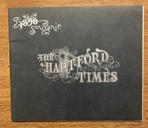 Rare 1898 The Hartford Times Newspaper Printing Process Souvenir Connecticut CT - Picture 1 of 12