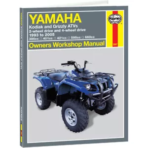 HAYNES Repair Manual - Yamaha Kodiak & Grizzly 2-wheel & 4-wheel drive 1993-2005 - Bild 1 von 1
