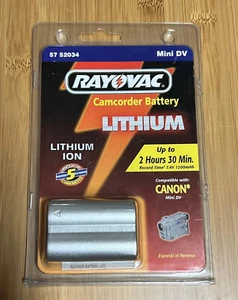 NEW Rayovac Camcorder Battery #RV-4461 7.4V/1200mAh Canon Mini DV Replacement - Picture 1 of 8