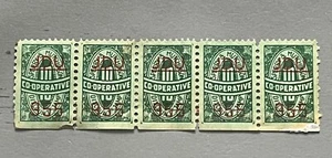 Co-Operative (5) - Sperry & Hutchinson Discount Stamps - JDU. 955 Green - Picture 1 of 2