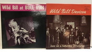 2X-Wild Bill Davidson At Bull Run & Jazz On A Saturday Afternoon Album Lot, NM - Picture 1 of 9