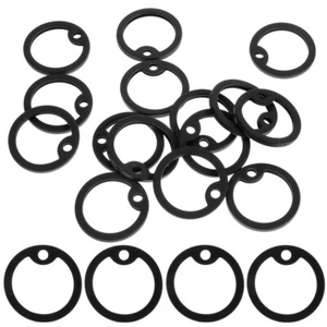15pcs Dog ID Tag Silencers Silicone Dog Tag Silencer Useful Mute Circle New - Picture 1 of 12
