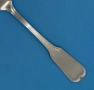 WALLAC CONTINENTAL FIDDLE GLOSSY STAINLESS FLATWARE OUTLINED EDGE CHINA - CHOICE - Picture 1 of 5