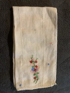 Schönes Vintage besticktes Damen Taschentuch - Bild 1 von 7