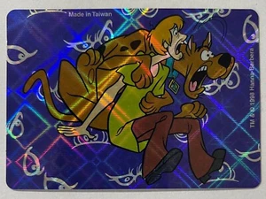 1998 Hanna Barbera Scooby Doo & Shaggy Scared Konica Sticker - Picture 1 of 2