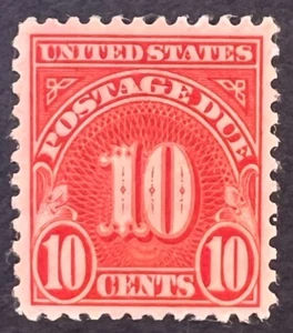 US STAMPS #J84 10c POSTAGE DUE MINT MOGNH cv $10 vf/xf - Picture 1 of 2