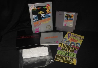 Metroid Nintendo Entertainment System NES Complete CIB - Image 1 of 4