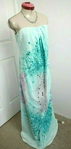 COOPER ST Green Maxi DRESS Size Aus 6 NWT Strapless Party Wedding Event Cocktail - Picture 1 of 6