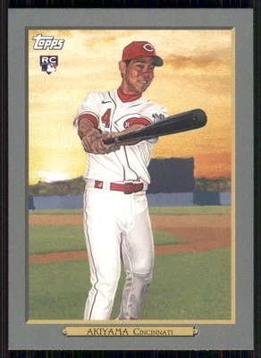 2020 Topps Update #TR-14 Shogo Akiyama Turkey Red 2020 - Image 1 of 2