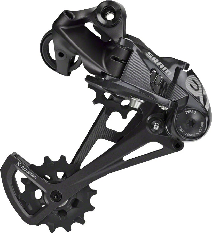 SRAM Ex1 Rear Derailleur - 8 Speed Long Cage Black