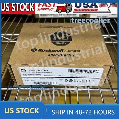 New Factory Sealed AB 1769-IR6 CompactLogix 6 Pt RTD Module 1769IR6 US Free Tax - Image 1 of 4