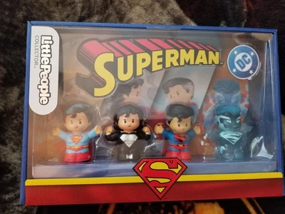 Fisher-Price Little People Collector Superman Through the Ages - Image 1 of 2