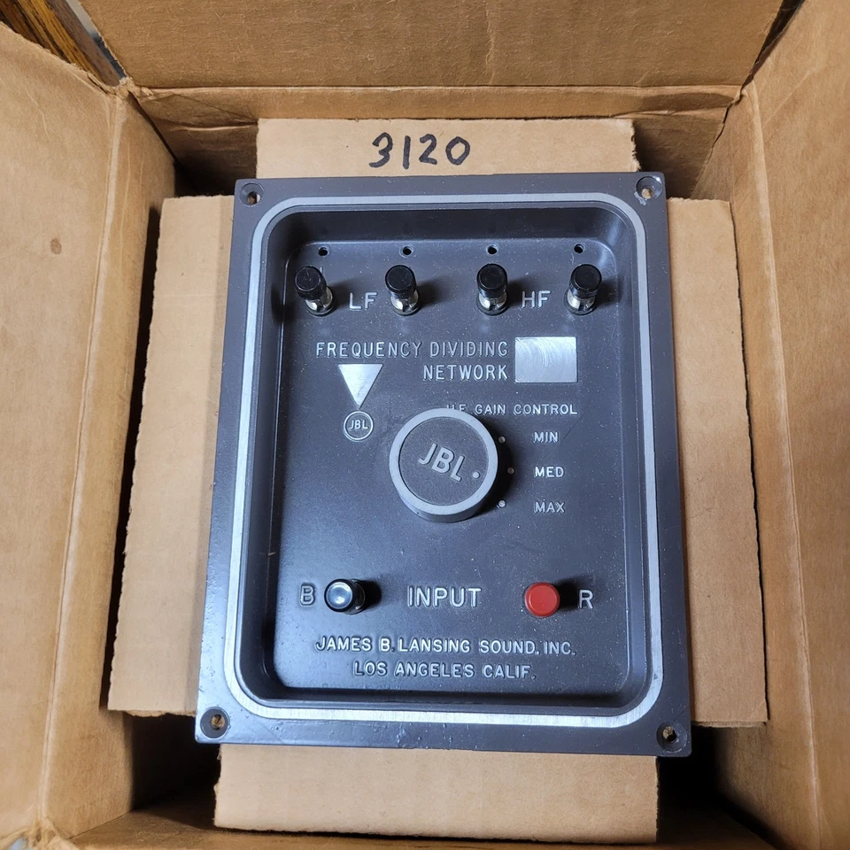 JBL 3120 Audio Dividing Network, Vintage, Prof. Audio (PRICE REDUCED AGAIN) - Image 1 of 1