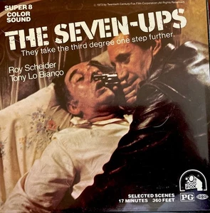 THE SEVEN-UPS (1973) SUPER 8 Color Sound Film 8mm Movie Selected Scenes - Picture 1 of 3