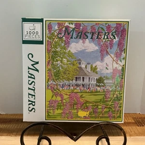2025 Springbok Masters Jigsaw Puzzle 1000 Pcs 24”x30” Clubhouse Augusta National - Picture 1 of 12